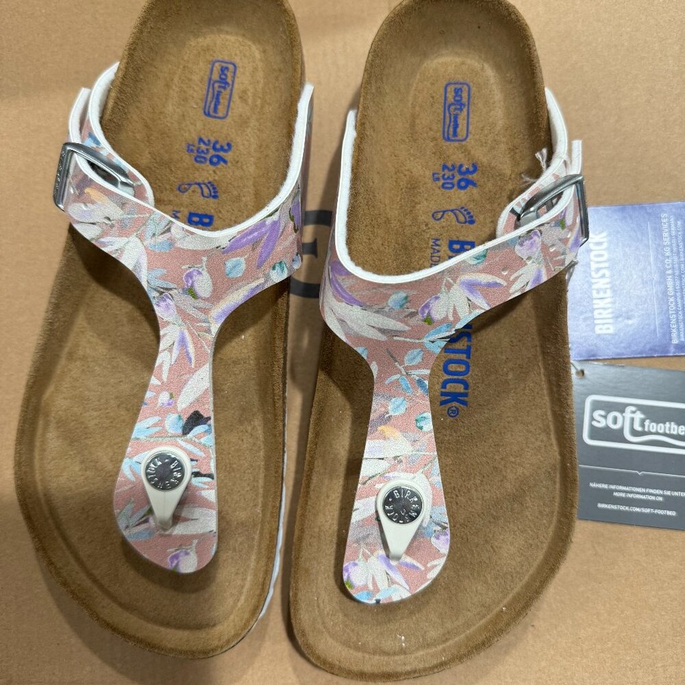 BIRKENSTOCK Gizah BS - Regular Footbed - NWT in Box - W5/EU36